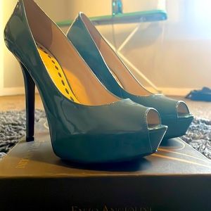 Dark Turquoise Enzo Angiolini heels